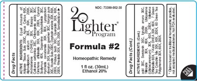 1 Oz Bottle Label (Formula 2   1 Fl Oz. Bottle Label)